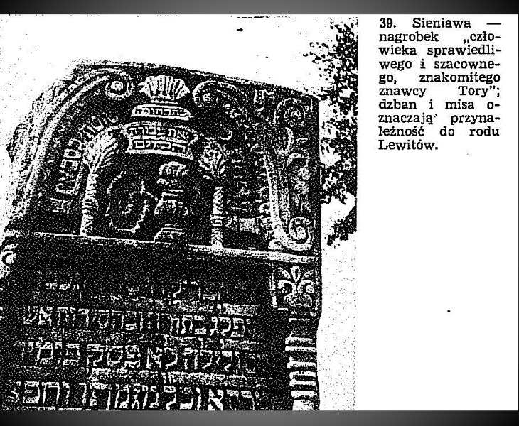 סינבה, קבר איש צדיק, שבט לוי