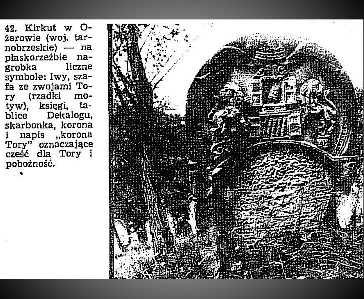 מצבה באוז'רוב מחוז טרנובז'ס